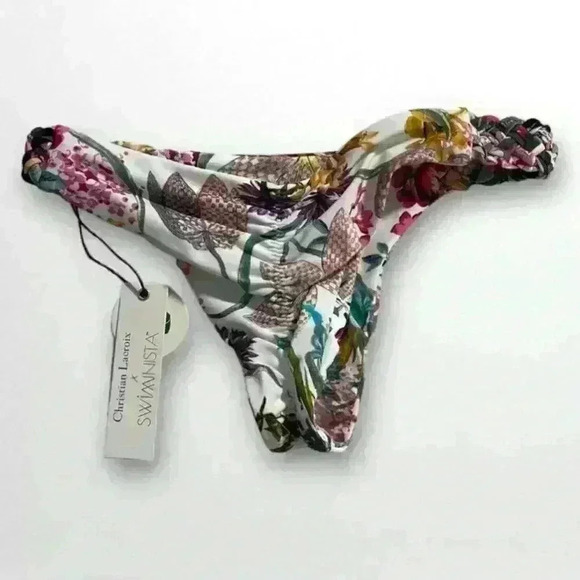 Swiminista x Christian Lacroix Daring Bottom Josephine is Busy Print Size XS - Picture 2 of 5